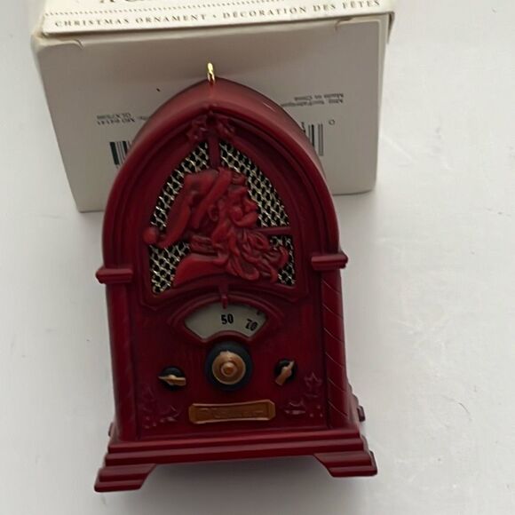 Hallmark A Christmas Broadcast Magic Sound Light 2006 Keepsake Ornament - Picture 4 of 9